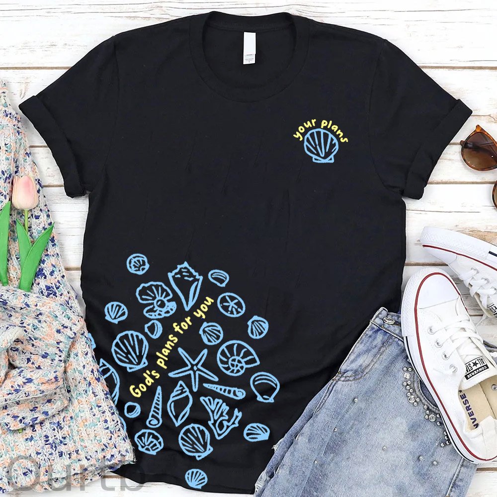 God's Plans Fot Your Pattern Round-Neck T-Shirt