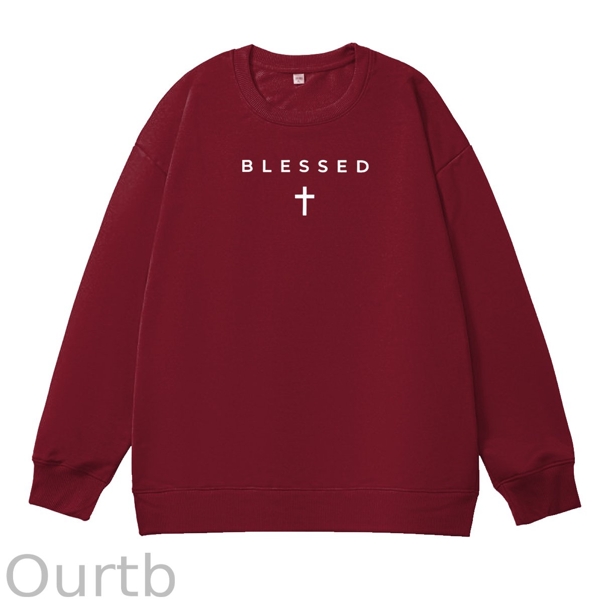 Cross Blessed 100% Cotton Sweatshirt