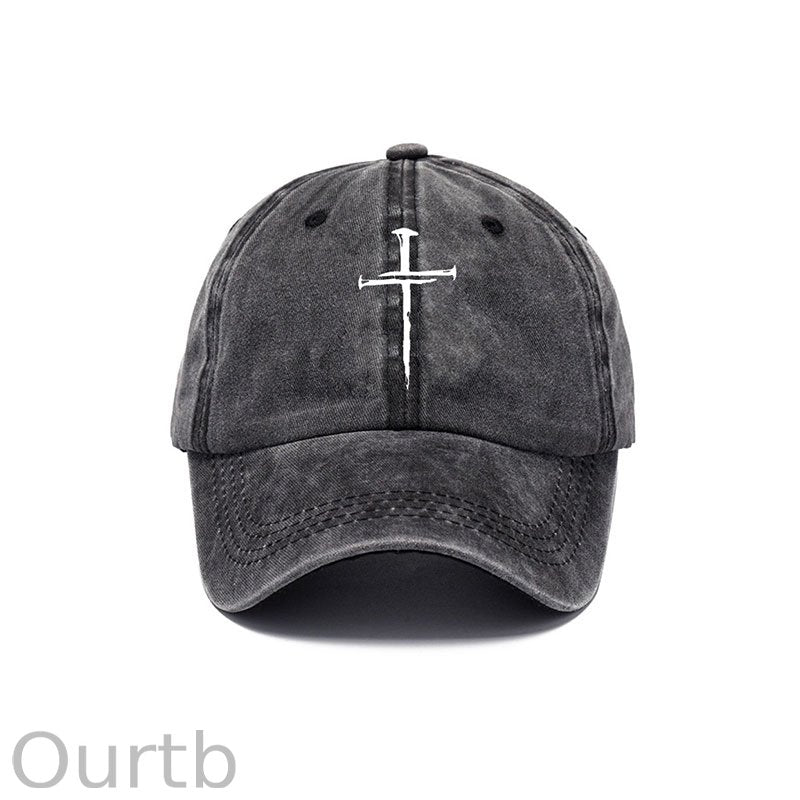 Crucifix Graphic Fashion Cap