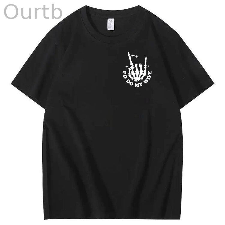 Today I Don't Feel Like Doing Anything Except My Wife Funny  Pattern 100&Cotton Print T-Shirt