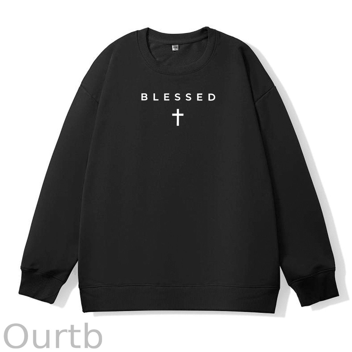 Cross Blessed 100% Cotton Sweatshirt