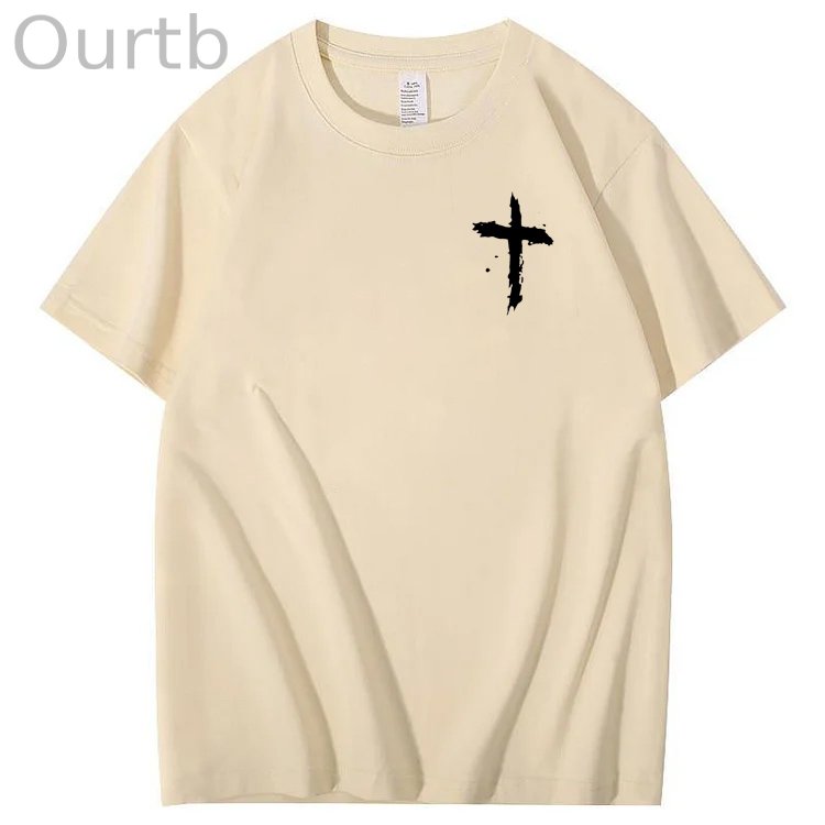Psalms 91 Pattern 100&Cotton Print T-Shirt