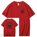 No Weapon Pattern Print Crew Neck T-Shirt