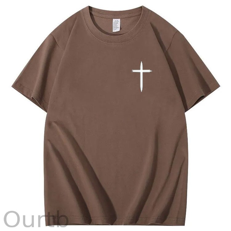 A Lot Can Happen  In 3 Days Pattern Print Crew Neck T-Shirt