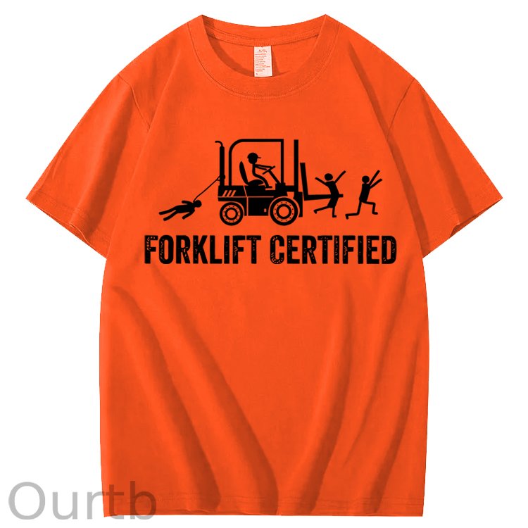 Forklift Certified 100% Cotton T-Shirt