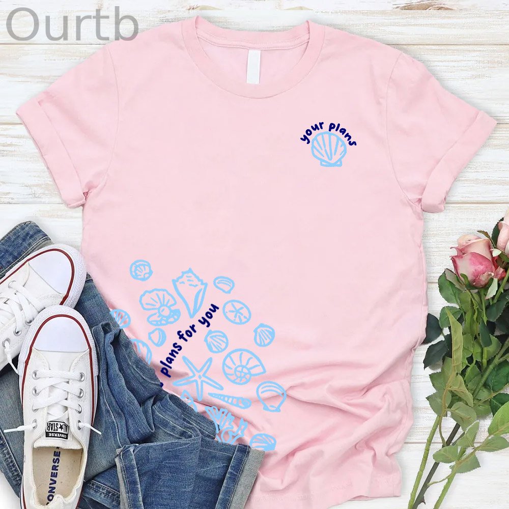 God's Plans Fot Your Pattern Round-Neck T-Shirt