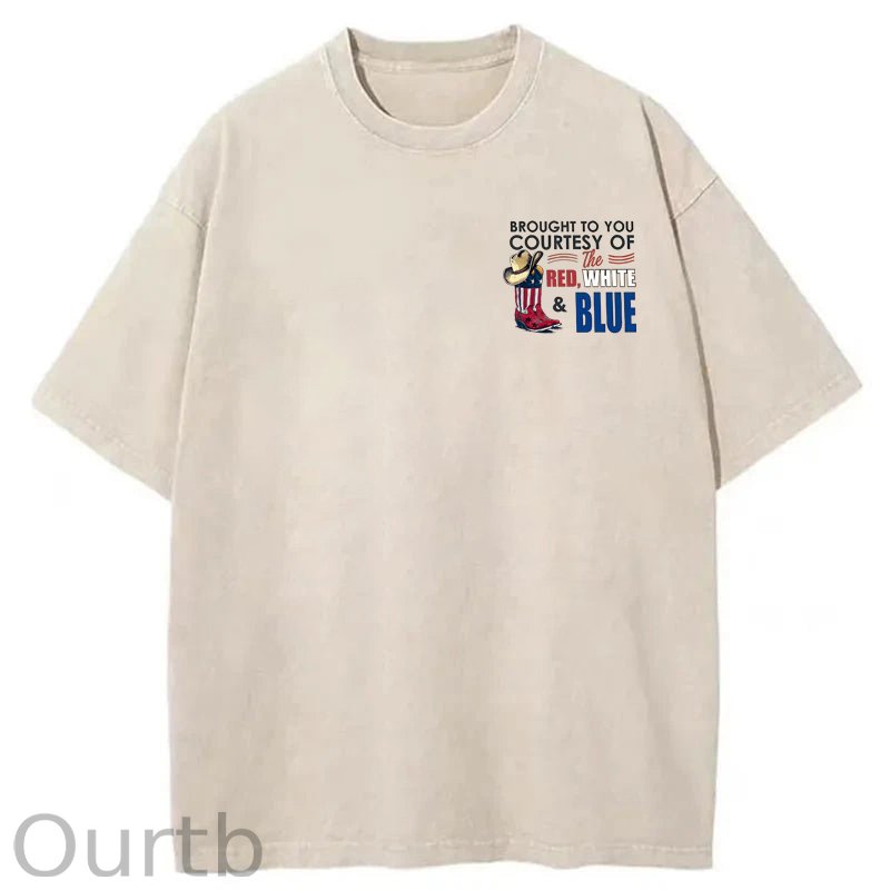 We'll Put A Boot In Your Ass Washed T-Shirt