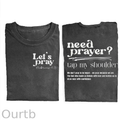 Need Prayer Tap My Shoulder T-shirt