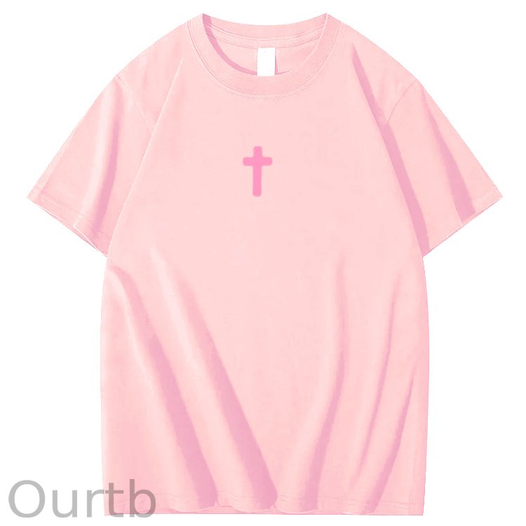 Jesus Saves  Pattern100% Cotton T-Shirt