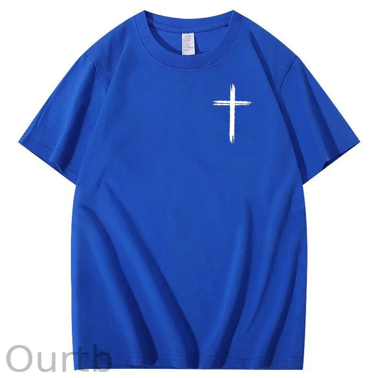 Save Me Pattern Crew Neck T-Shirt