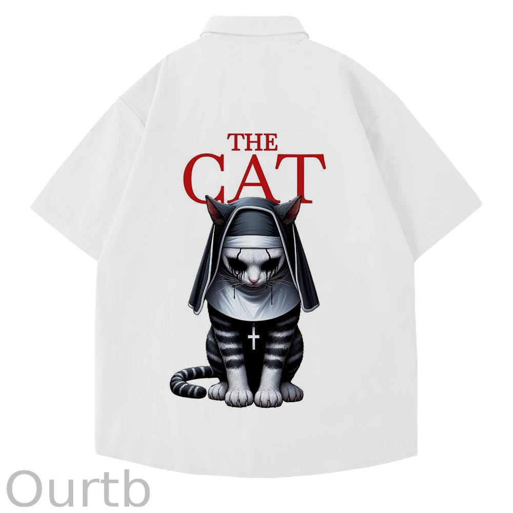 Funny The Cat Jesus Art Print Shirt