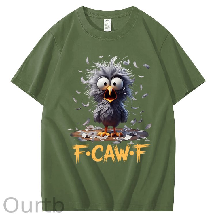 Cartoon Humor T-Shirt F caw F