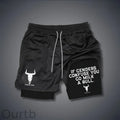 If Genders Confuse You Go Milk A Bull Print Shorts Pants