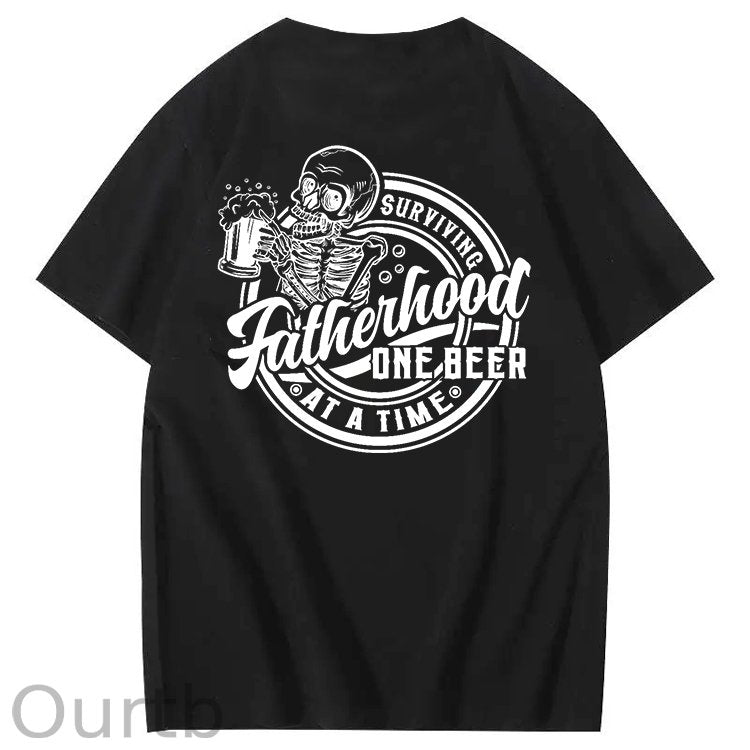 Surviving Fatherhood One Beer At A Time T-Shirt