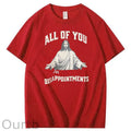 All Of  You Pattern Print Crew Neck T-Shirt