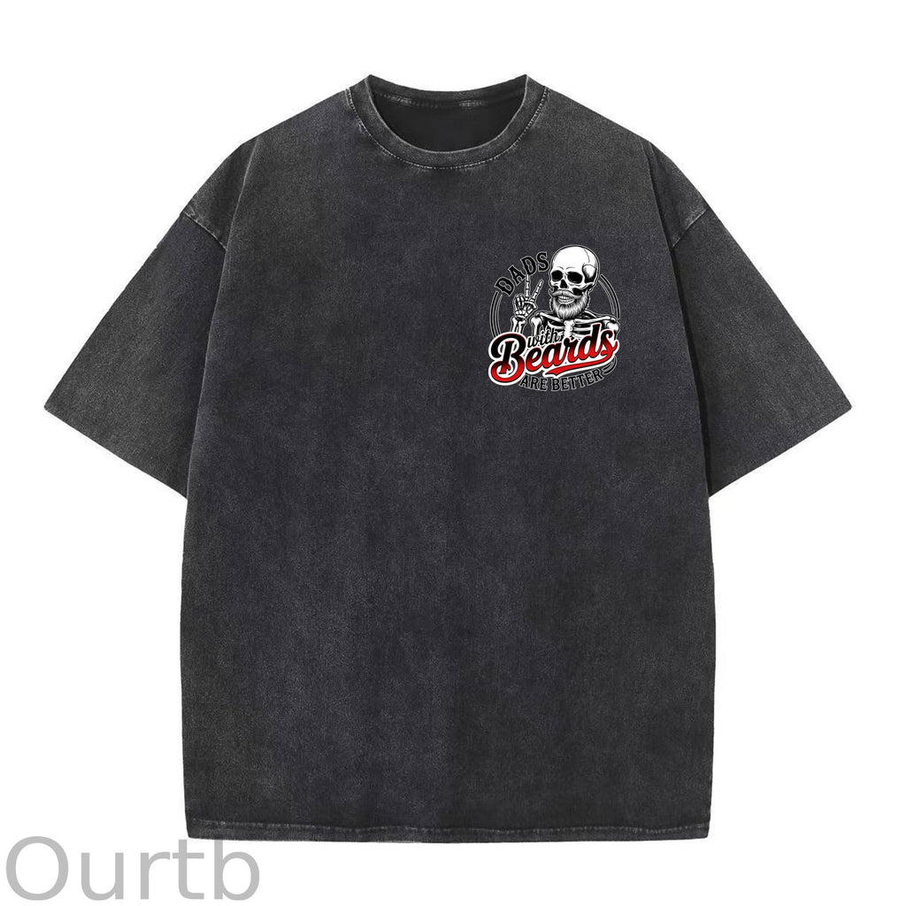 Dads With Beards Are Better Washed T-Shirt