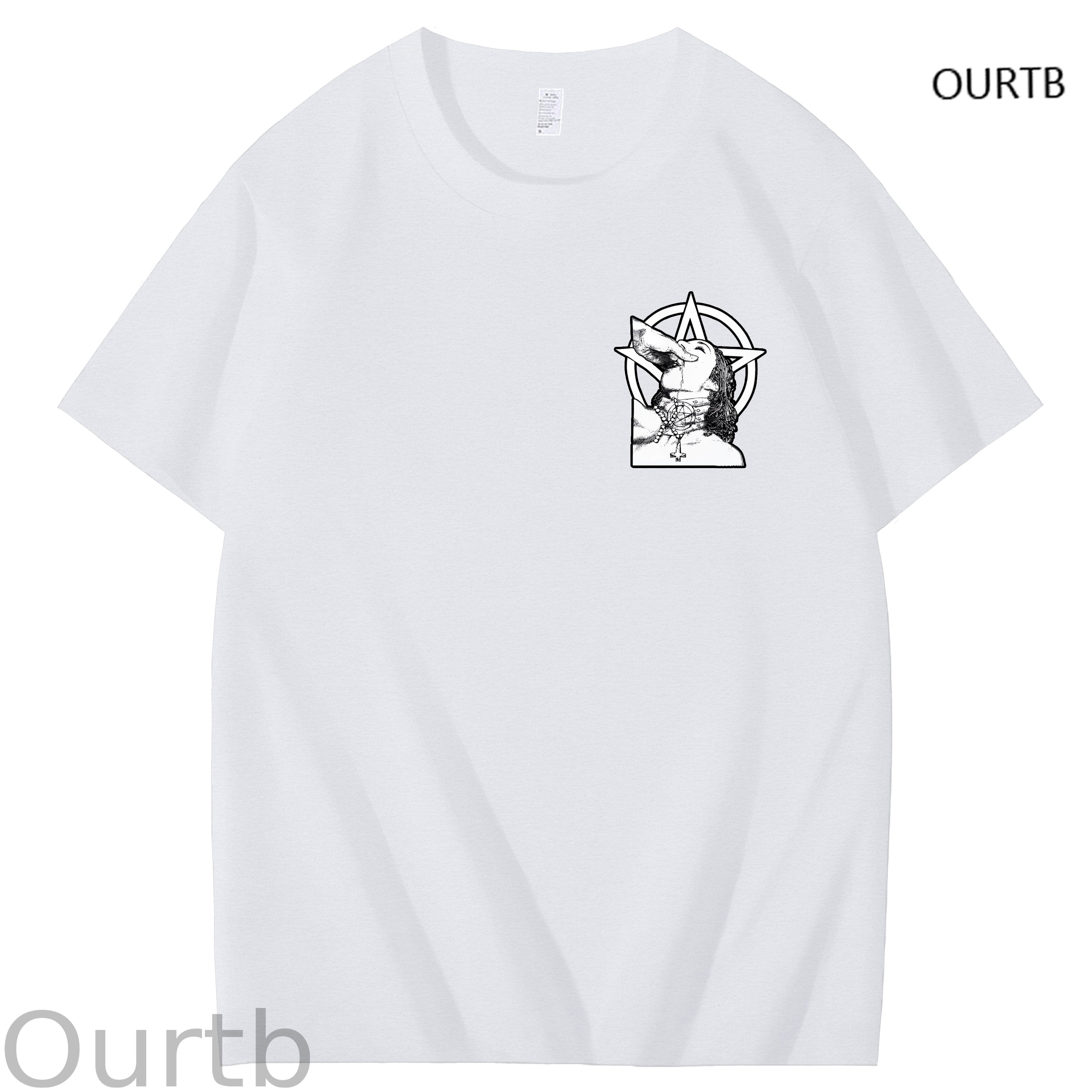 Haywood Satanic Nun Faith Funny Adult Art Pattern Print T-Shirt