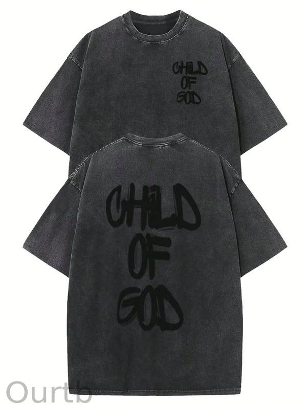 Child Of God Washed Cotton T-Shirt