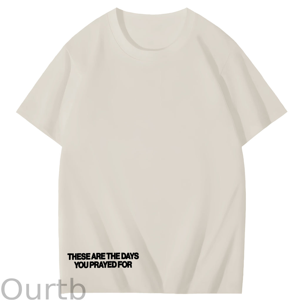 Hold Your Horses Faith Art Pattern Print T-Shirt