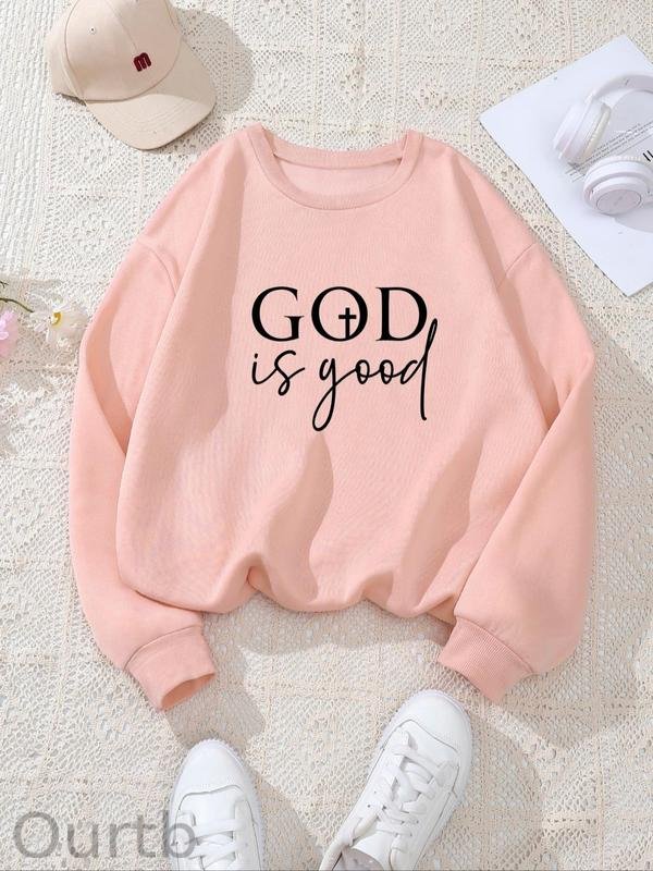 God Is Good 100% Cotton Fleece Sweatshirt