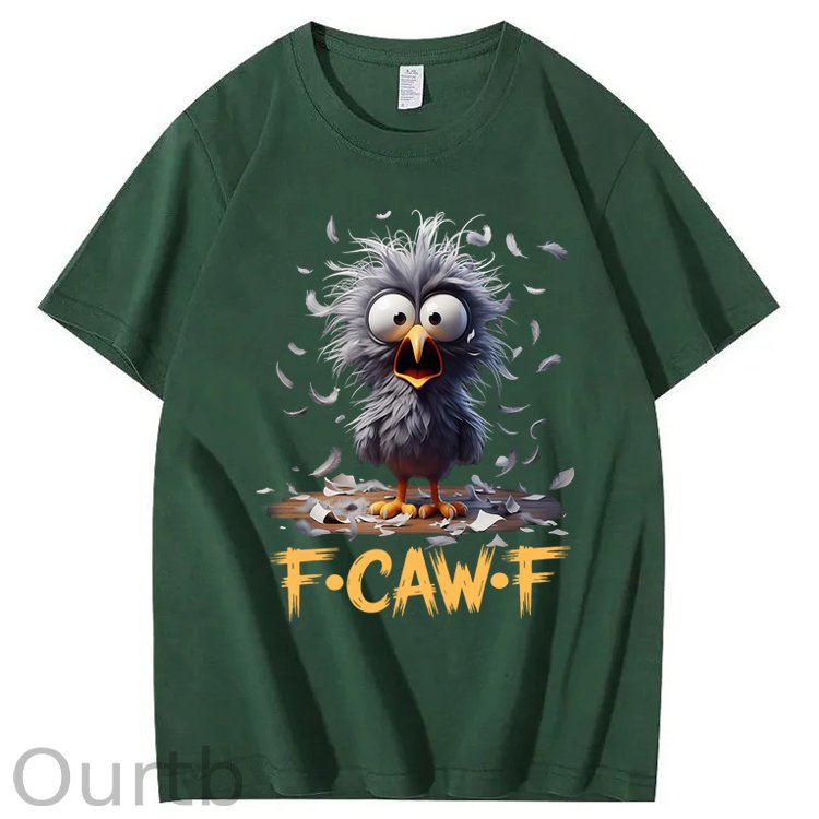 Cartoon Humor T-Shirt F caw F
