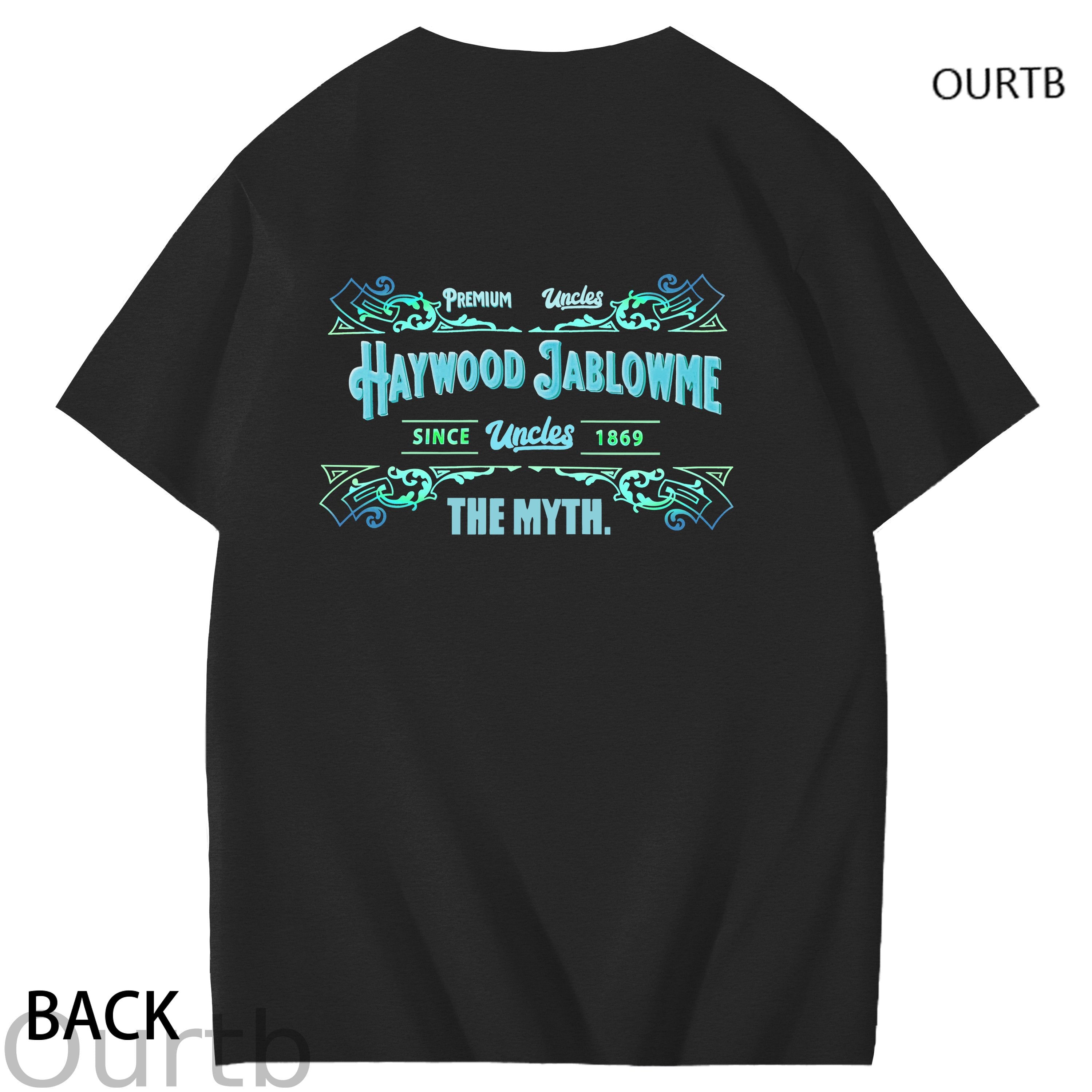 Premium Uncles Haywood Jablowme Since 1869 Uncles The Math Funny Adult Art Pattern Print T-Shirt