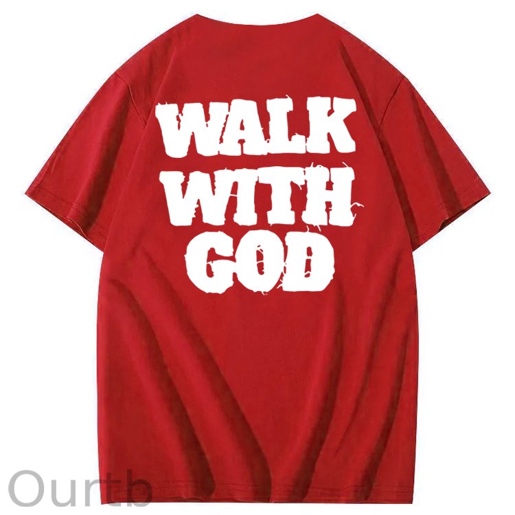 Walk With God 100% Cotton T-Shirt