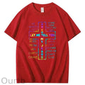 About My Jesus  Pattern100% Cotton T-Shirt