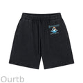 Spirit Aminal Washed Craft Shorts Pants
