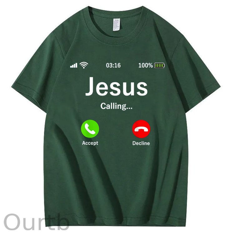Jesus Calling Pattern100% Cotton T-Shirt