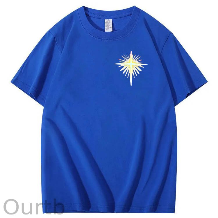 Pray About Everything Pattern Print 100% Cotton T-Shirt