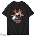 Dry Bones Rattle The Sound Of Him Making The Dead Walk Again Art Pattern Print T-Shirt