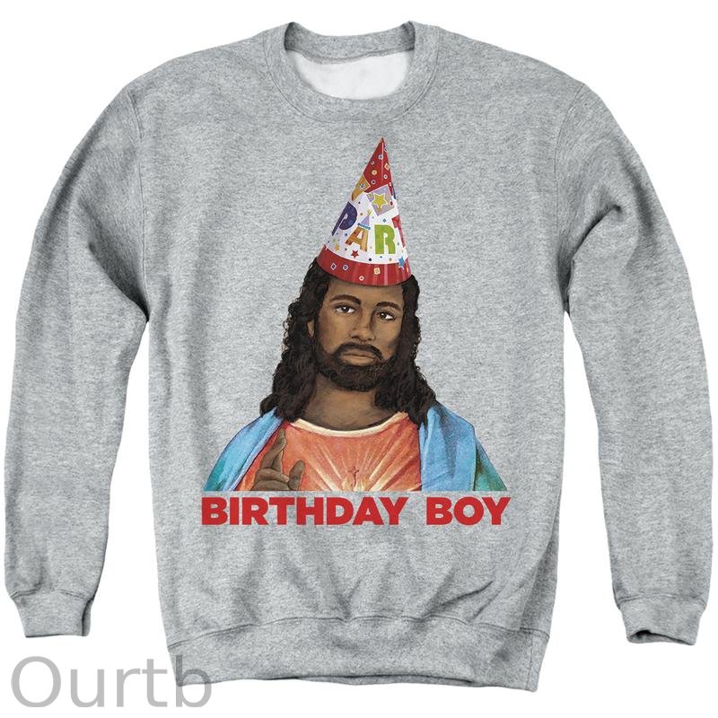 Jesus Birthday Boy Unisex Gift Adult Sweatshirts Christmas