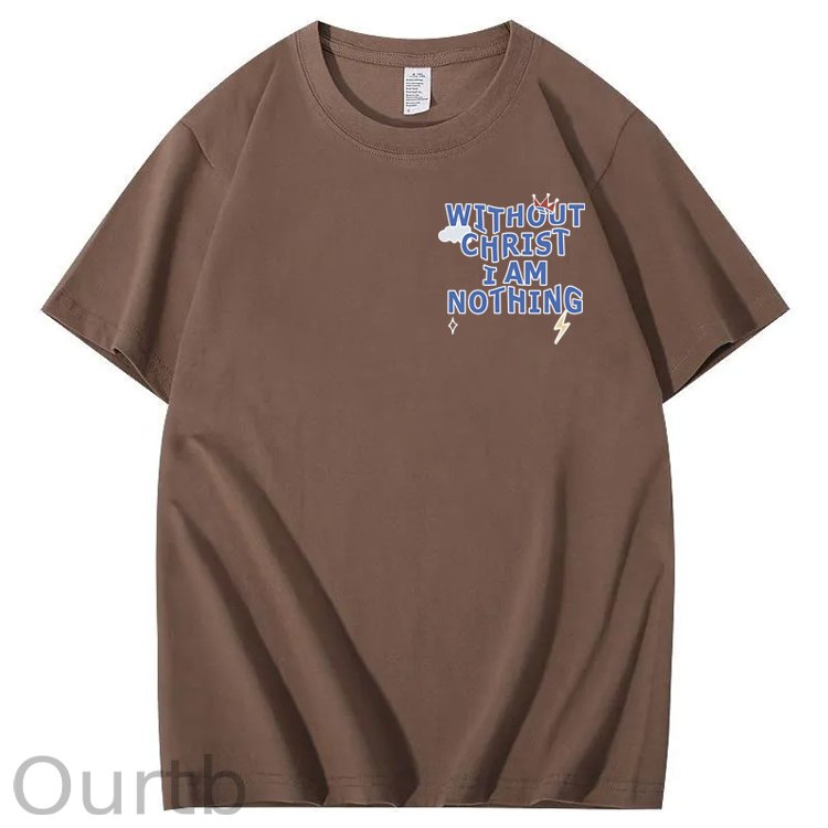Without Christ I Am Nothing 100% Cotton T-Shirt