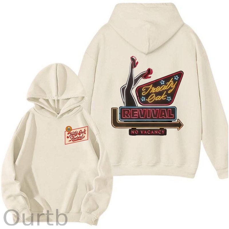 Treaty Oak Revival 100% Cotton Hooded Sweatshirt