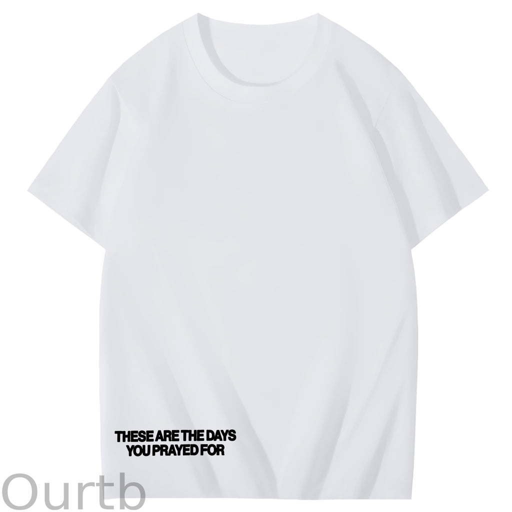 Hold Your Horses Faith Art Pattern Print T-Shirt