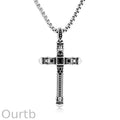 Retro Casual Personality Cross Necklace 48827160TO