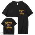 Big Johnson's Fequila Art Pattern Print T-Shirt