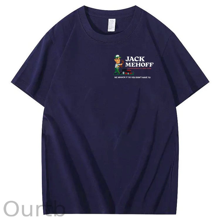 We Whack It So You Don't Have To  Pattern  Print 100%Cotton T-Shirt