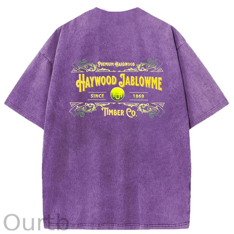 Haywood Since 1869 Jablowme Timber Co Washed T-Shirt