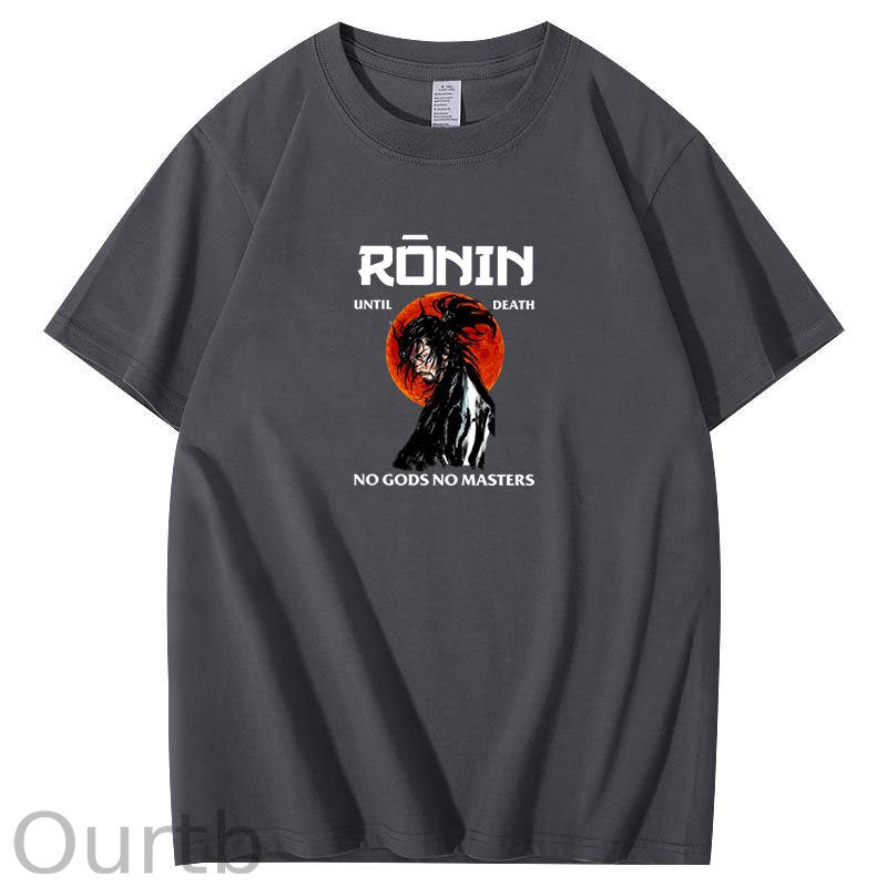 Ronin Until Death No Gods No Masters T-Shirt