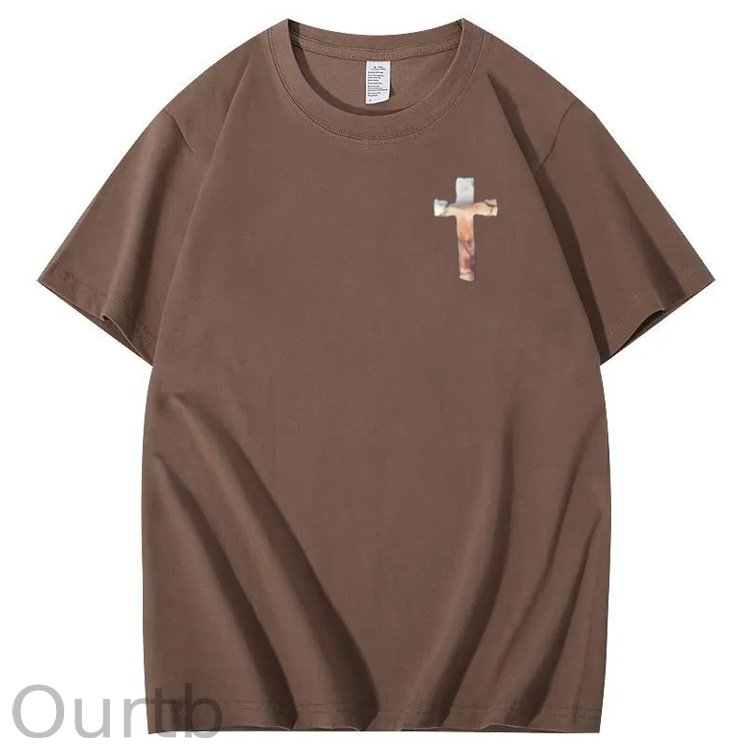 God Turns Broken Pieces Into Masterpieces Christian Pattern Crew Neck T-Shirt