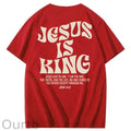 Jesus Is King Bible Verse John 14:6 Christian 100% Cotton T-Shirt