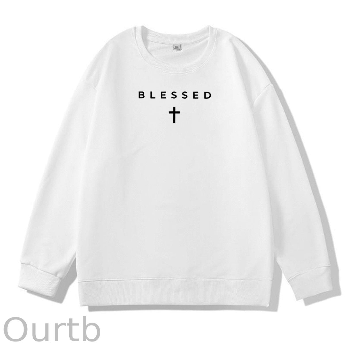 Cross Blessed 100% Cotton Sweatshirt