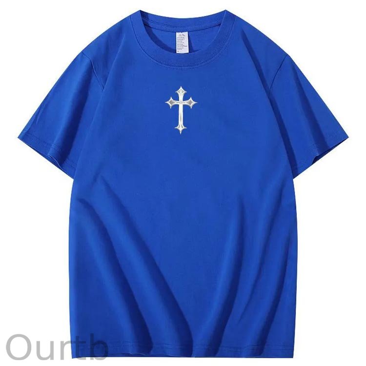 Jesus Is Being Pattern Crew Neck T-Shirt