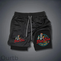 Dad Tax Pattern Print Shorts Pants