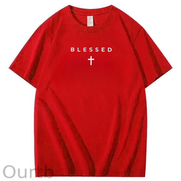 Cross Blessed 100% Cotton T-Shirt