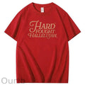 Hard Fought Hallelujah Print Crew Neck T-Shirt