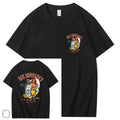 Big Johnson's Fequila Art Pattern Print T-Shirt