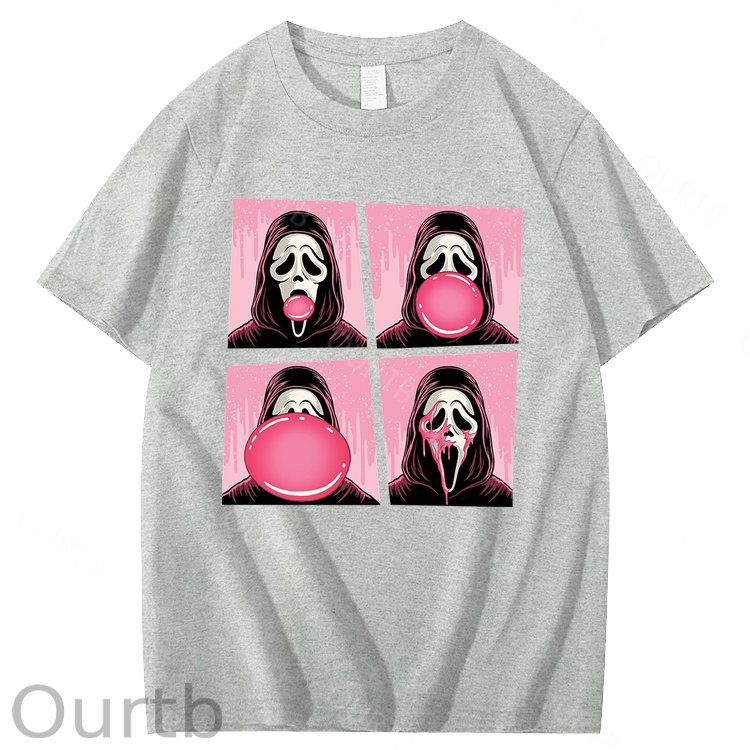 Chewing Gum Bubbles Halloween 100% Cotton T-Shirt